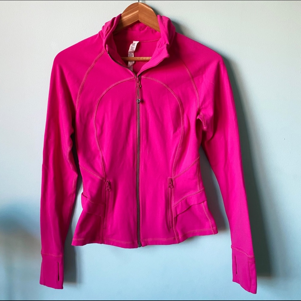 Lululemon Athletica Pink Athletic Jacket